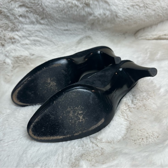 Salvatore Ferragamo Suede Pumps Black - Picture 4 of 12
